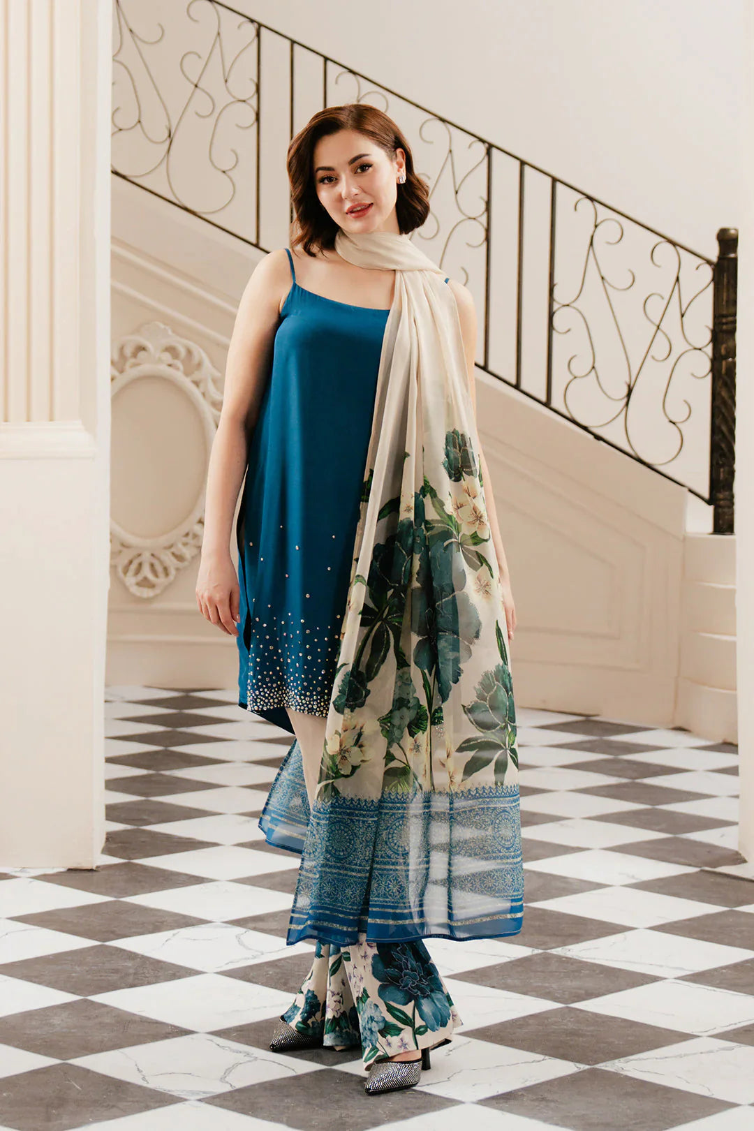 LULUSAR Silk 3PC Digital Printed V869