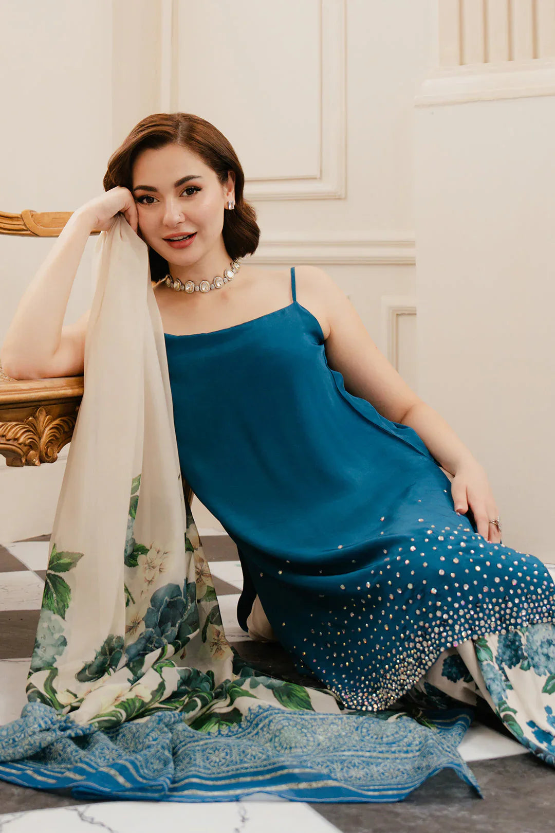 LULUSAR Silk 3PC Digital Printed V869